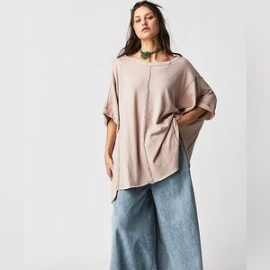 Free People Say La Vie tee